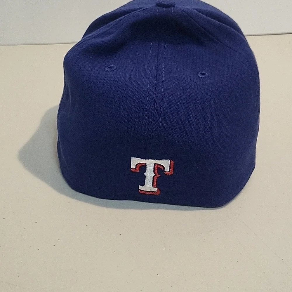 New Era Texas Rangers Game Day 39THIRTY Stretch Flex Hat Cap Blue Large-XL